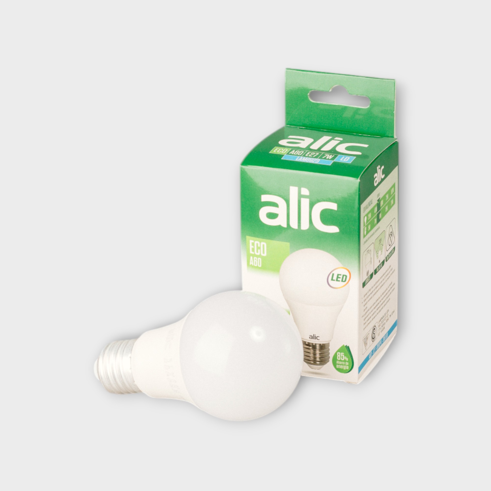 Lampara Led Bulb A60 7W Alic
