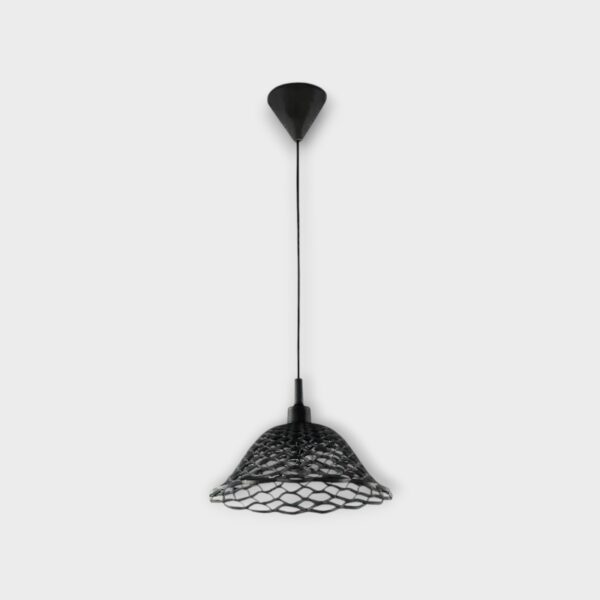 Colgante de Silicona Negro E27 Alic