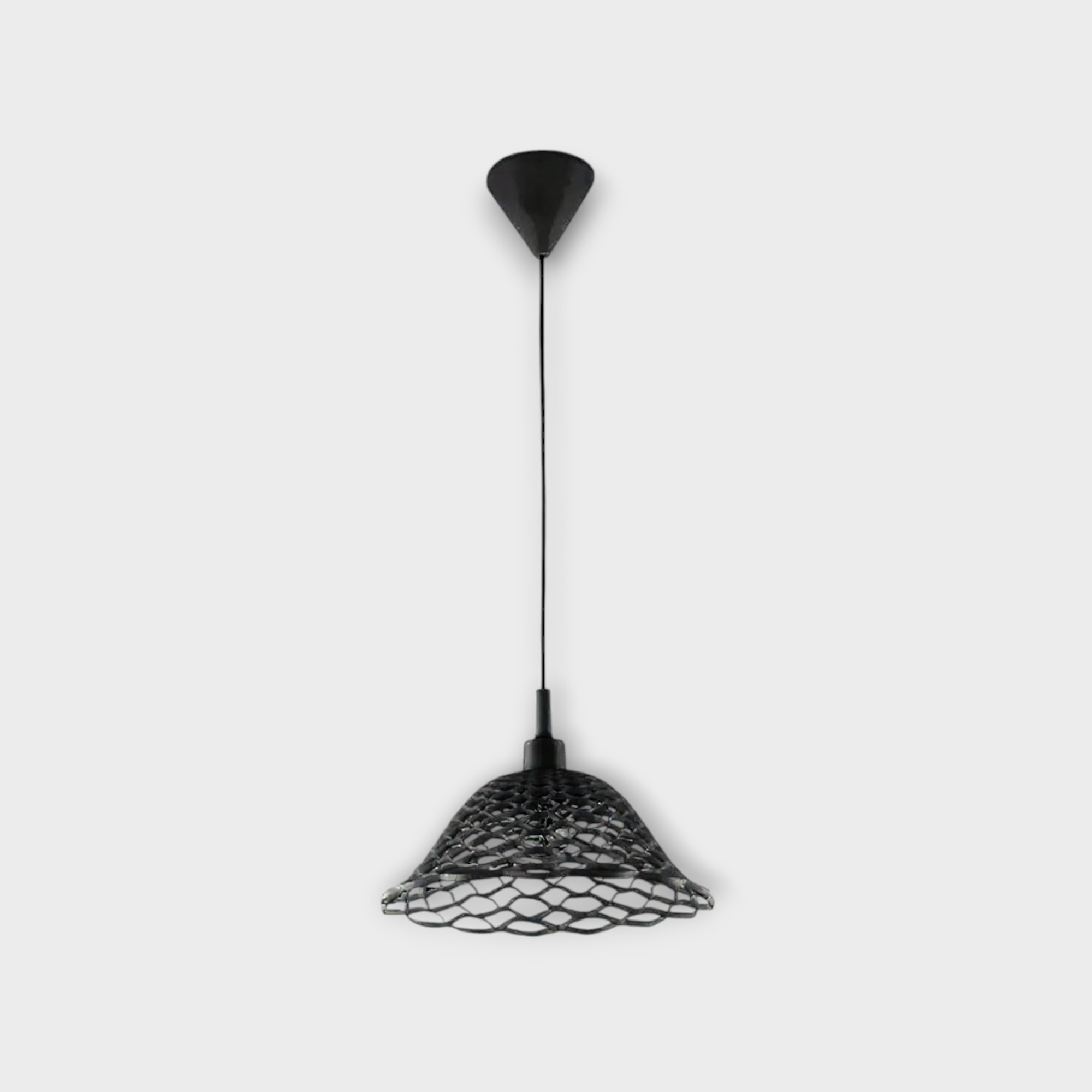Colgante de Silicona Negro E27 Alic