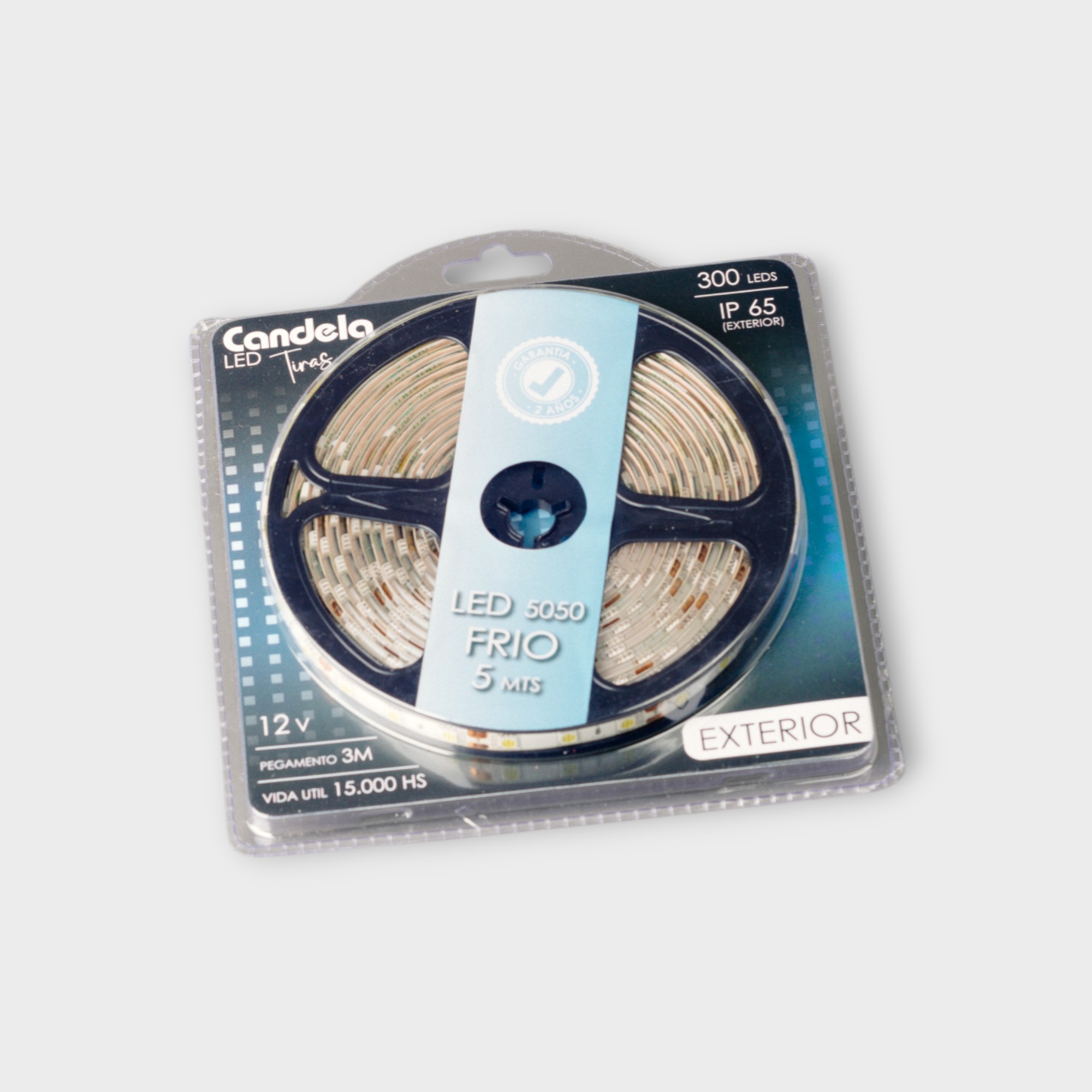Tira LED 5050 Exterior Candela 5 m luz fría exterior