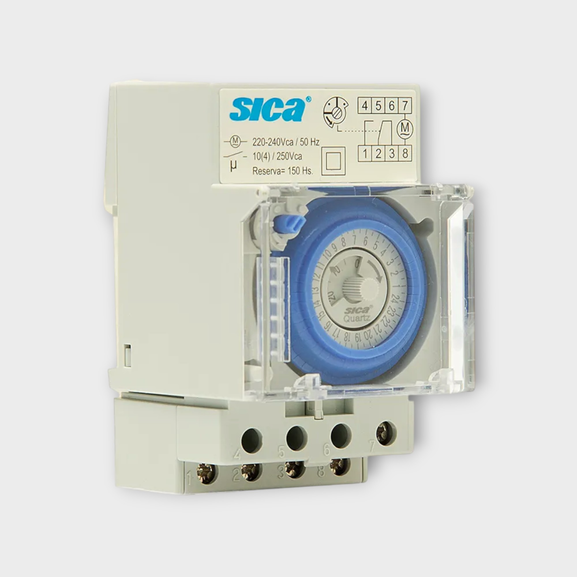 Interruptor Horario Analógico 24h – SICA