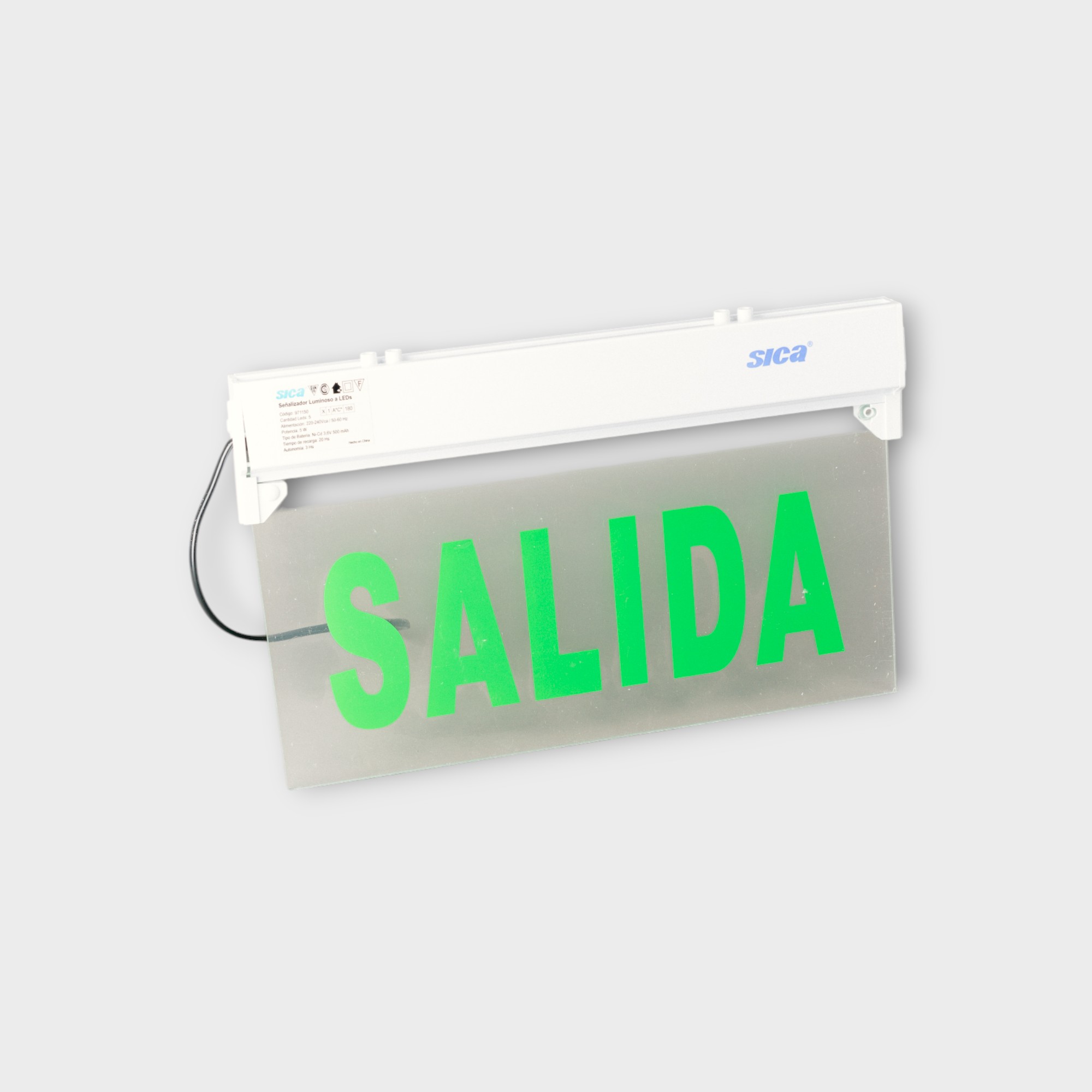 Cartel de Salida de Emergencia LED – SICA