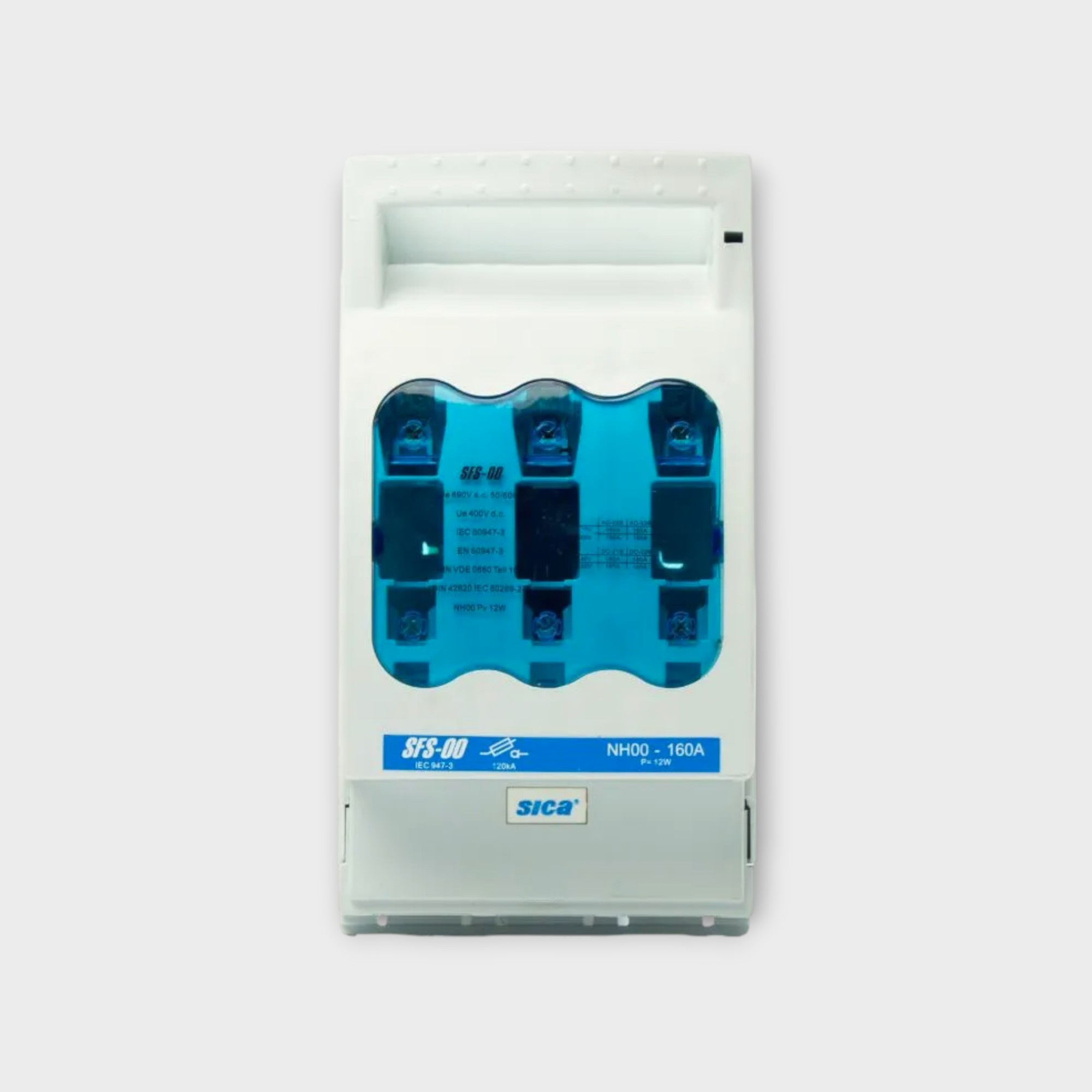 Seccionador B.Carga Nh00 160A "Sica" – SICA