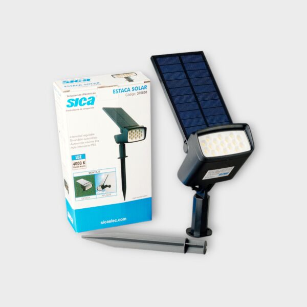 Estaca Solar Exterior 17 Leds 4000K Sica – SICA