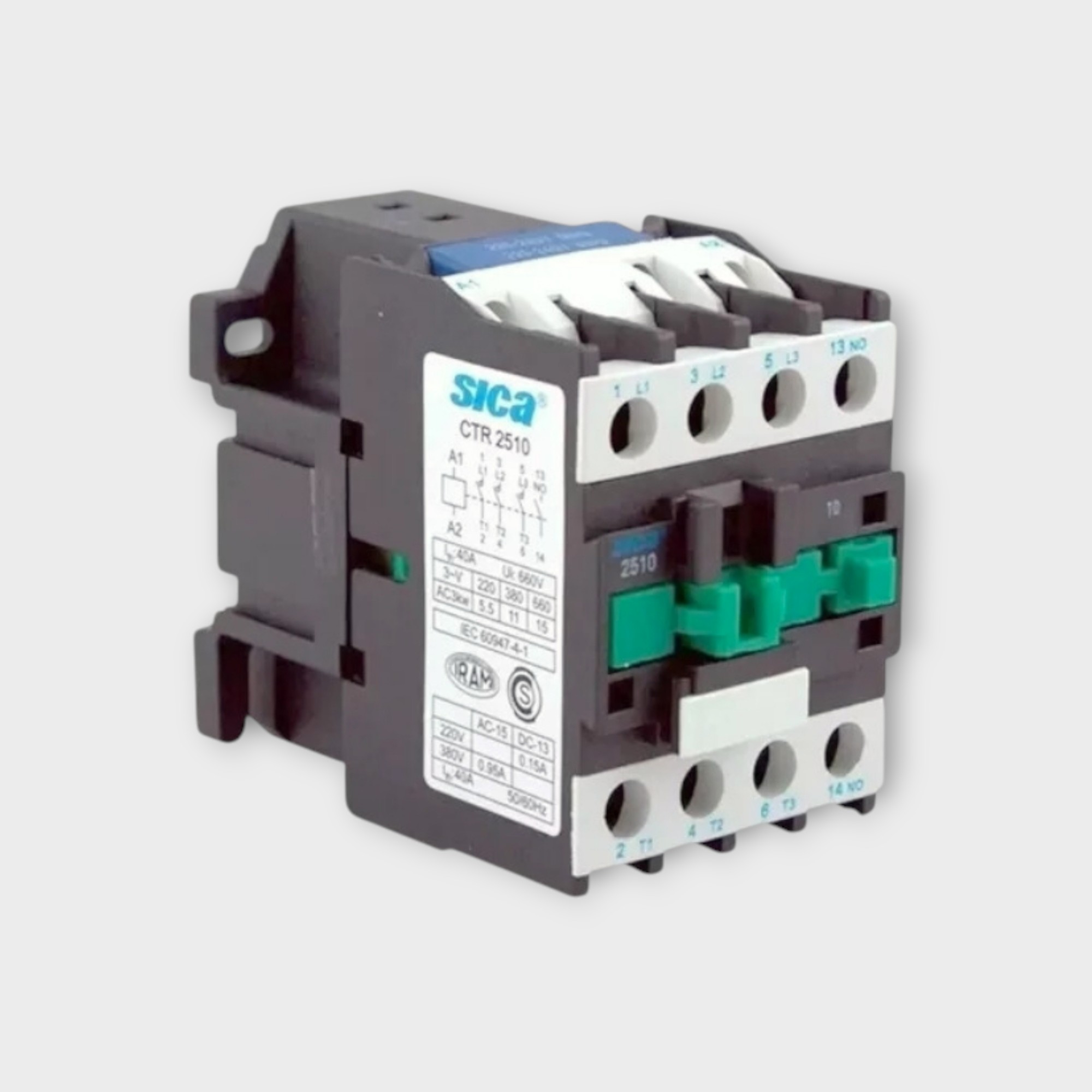 Contactor Tripolar 18A 1NA  Sica