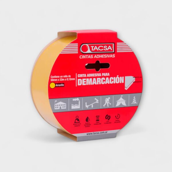 Cinta P/Demarcacion 50Mm x33Mts. Tacsa