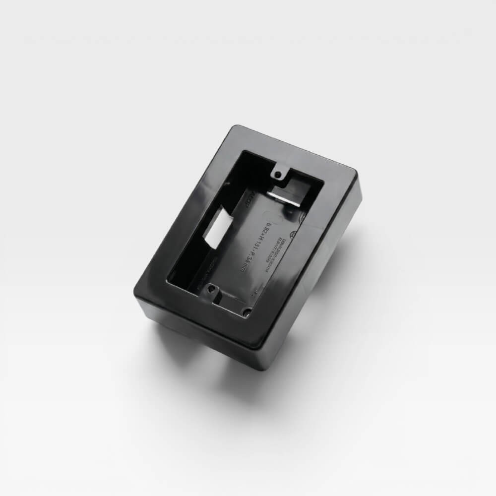 Caja para Cablecanal Negra Kalop