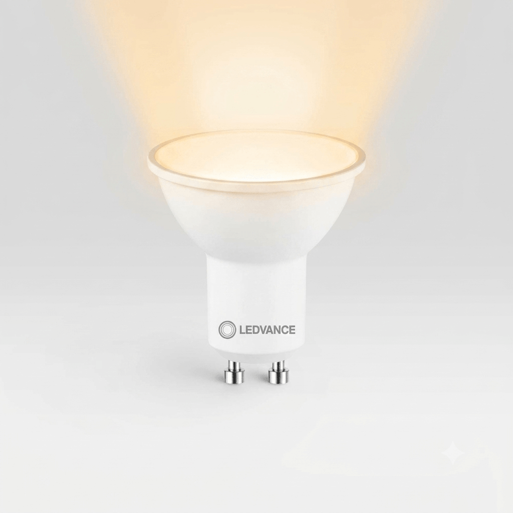 Lámpara Dicroica LED GU10 10W Luz Cálida Ledvance
