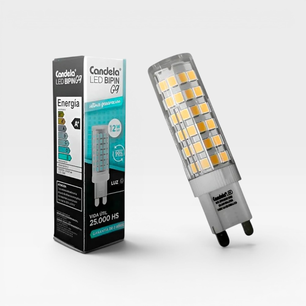 Lámpara Led Bipin G9 220V Candela
