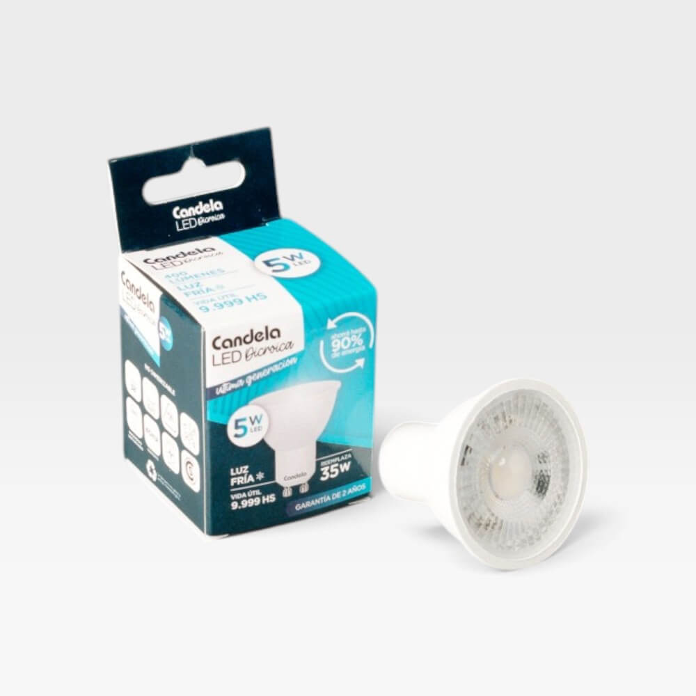 Lámpara Dicroica Led GU10 Candela