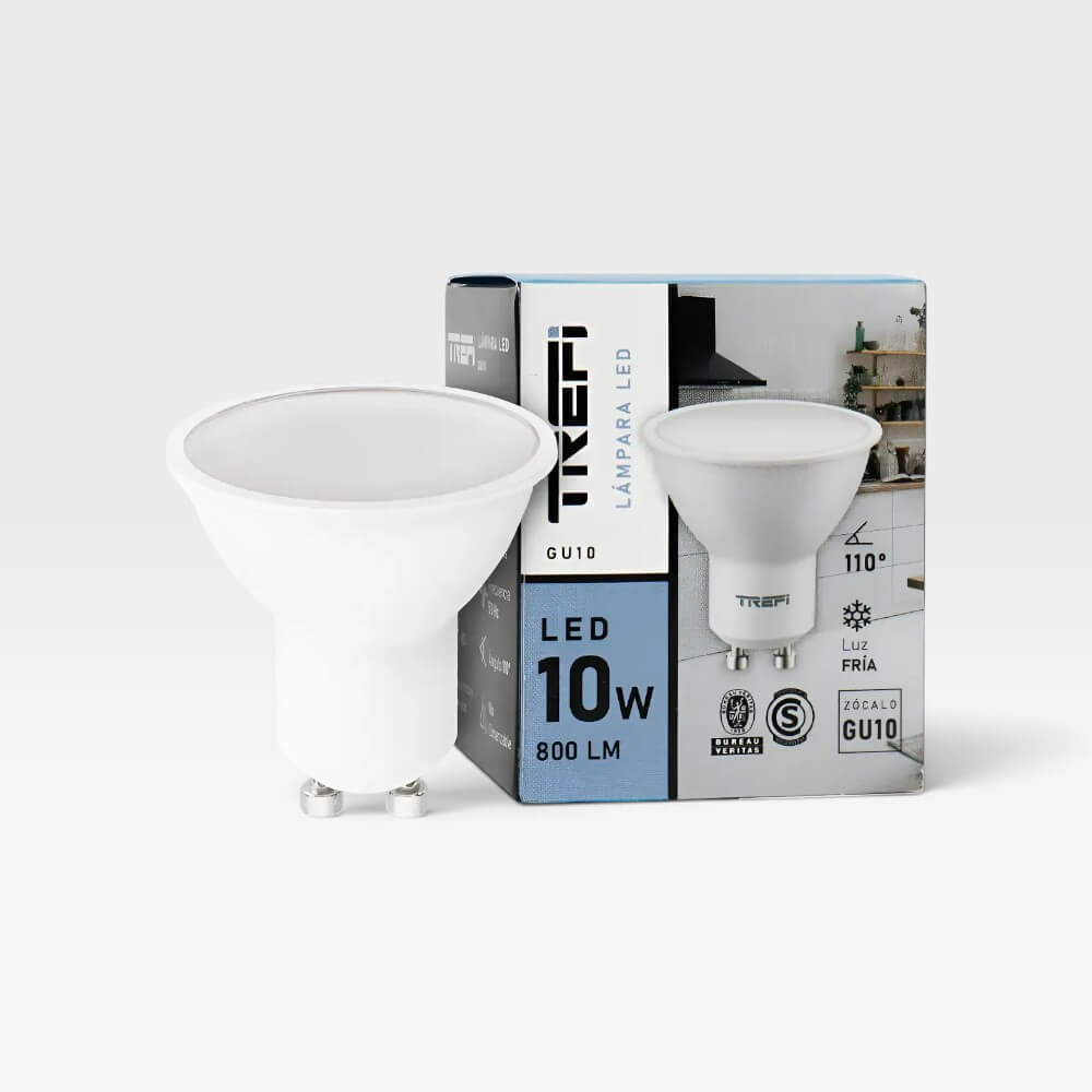 Lámpara Dicroica LED GU10 Trefi