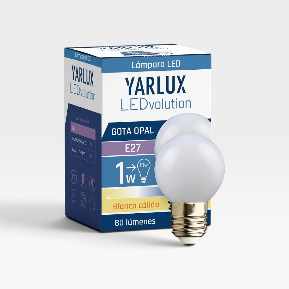 Lámpara LED Gota E27 Yarlux