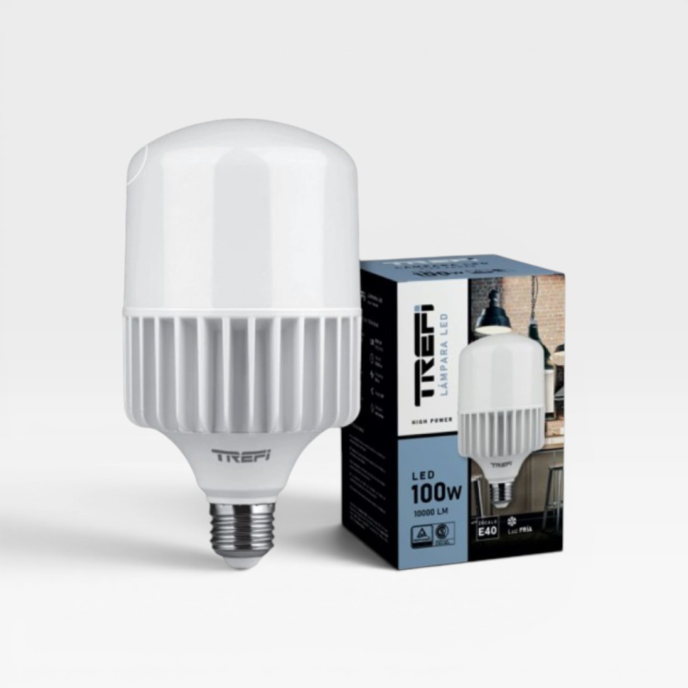 Lámpara LED Alta Potencia E40 Trefi