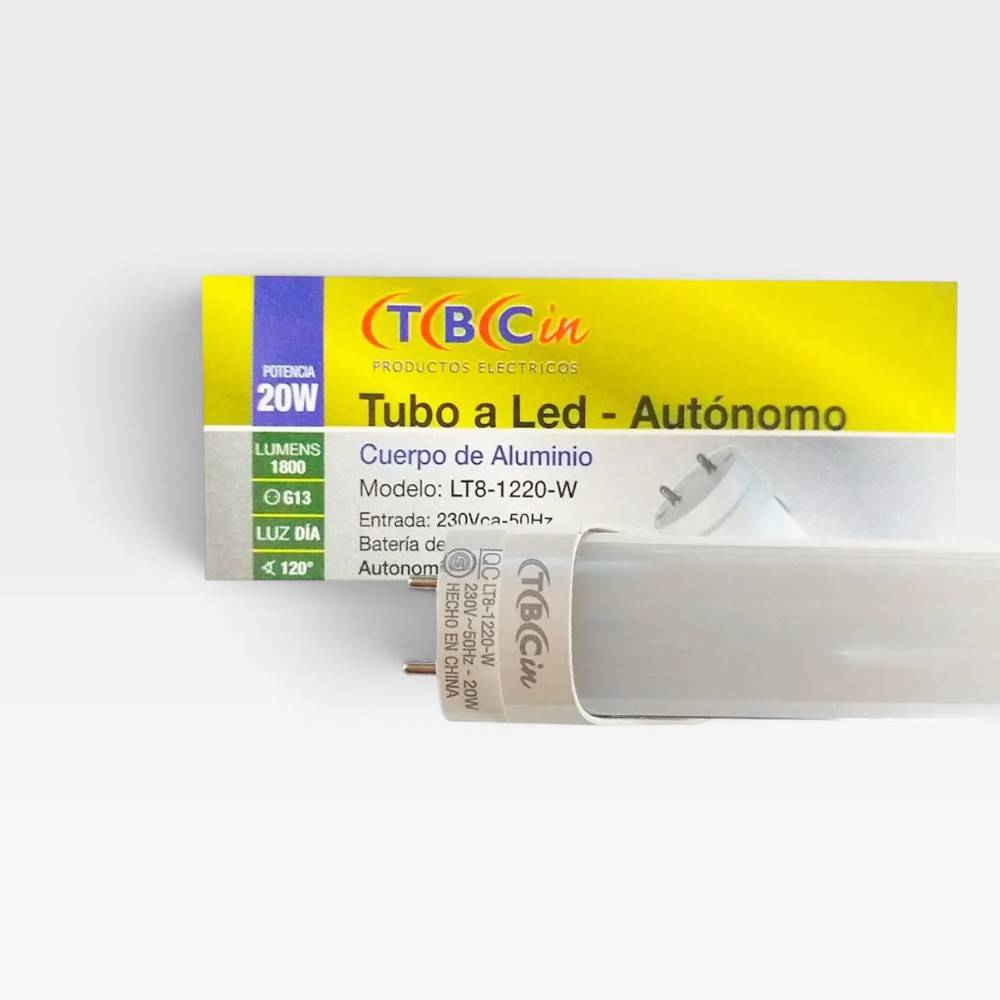 Tubo LED de Emergencia Autónomo TBCin