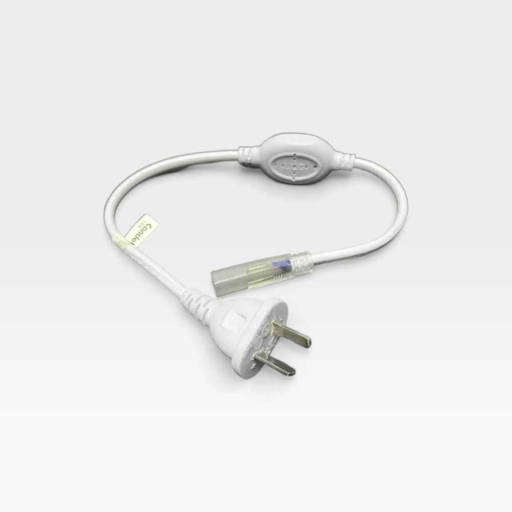 Adaptador Cable Tomacorriente para Tira LED 220V Candela