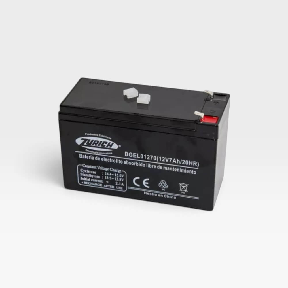 Batería de Gel Recargable Zurich 12V
