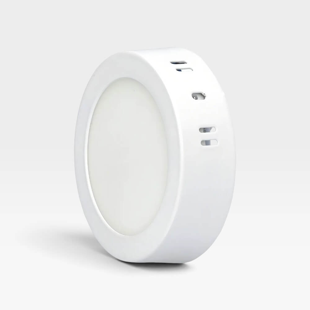 Panel LED Exterior Redondo Alic con Sensor