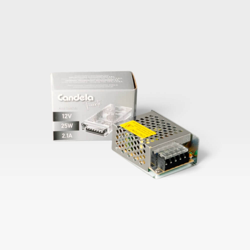 Fuente para Tiras LED 12V Candela