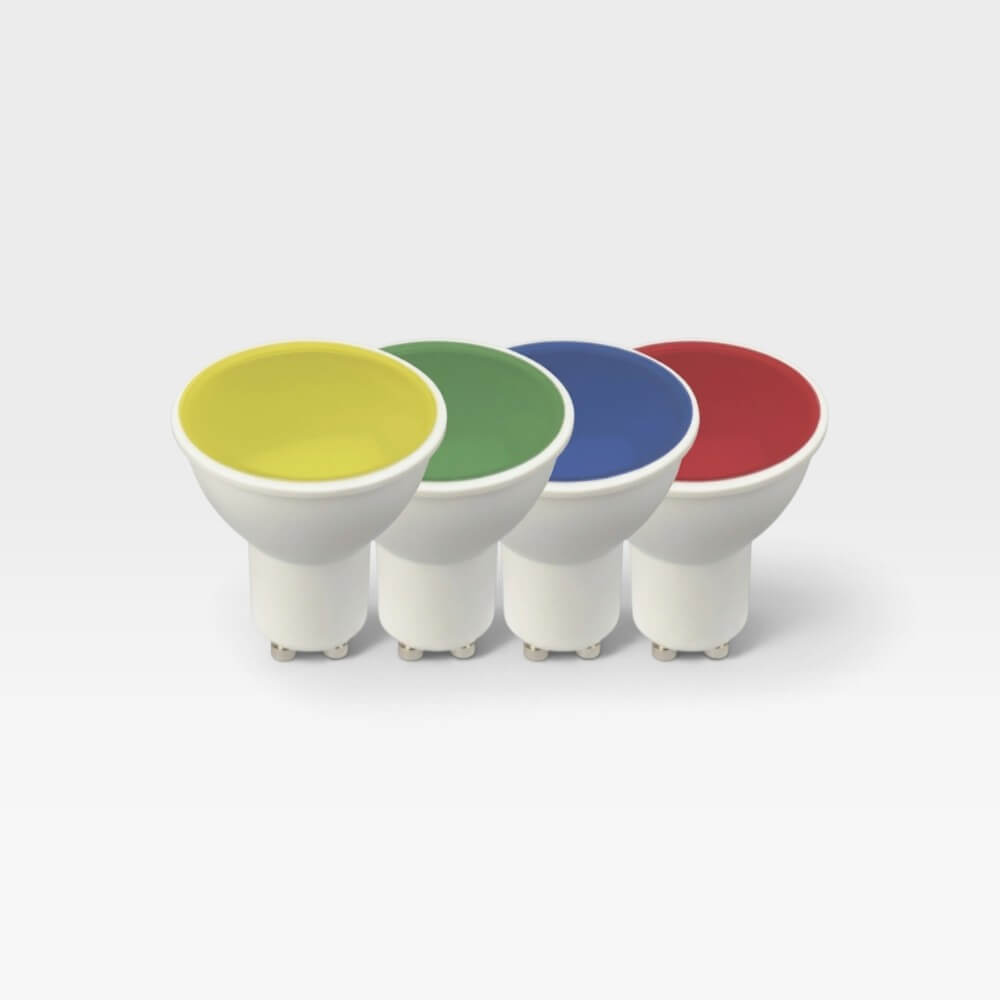 Lámpara Dicroica LED GU10 Colores Yarlux