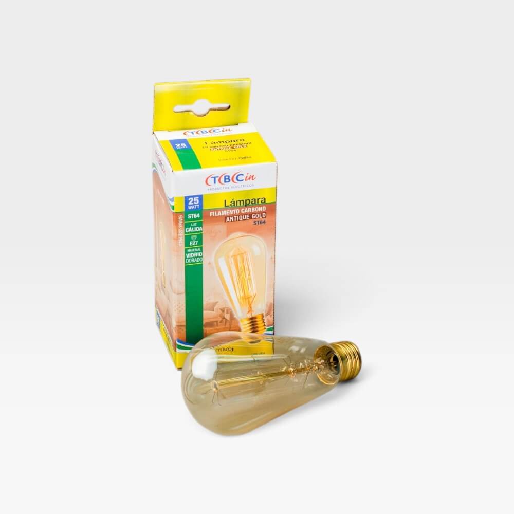 Lámpara LED de Filamento Vintage Perita E27 Candela