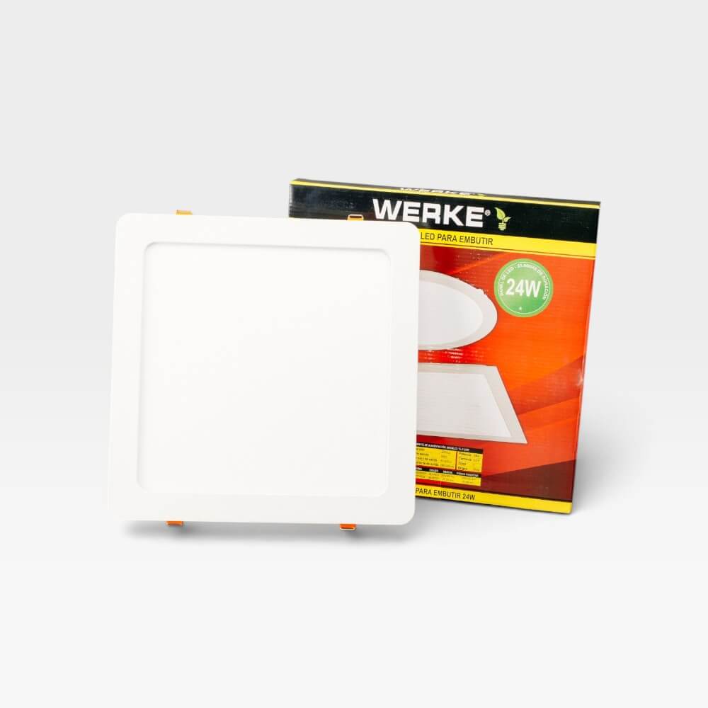Panel LED Cuadrado de Embutir Werke