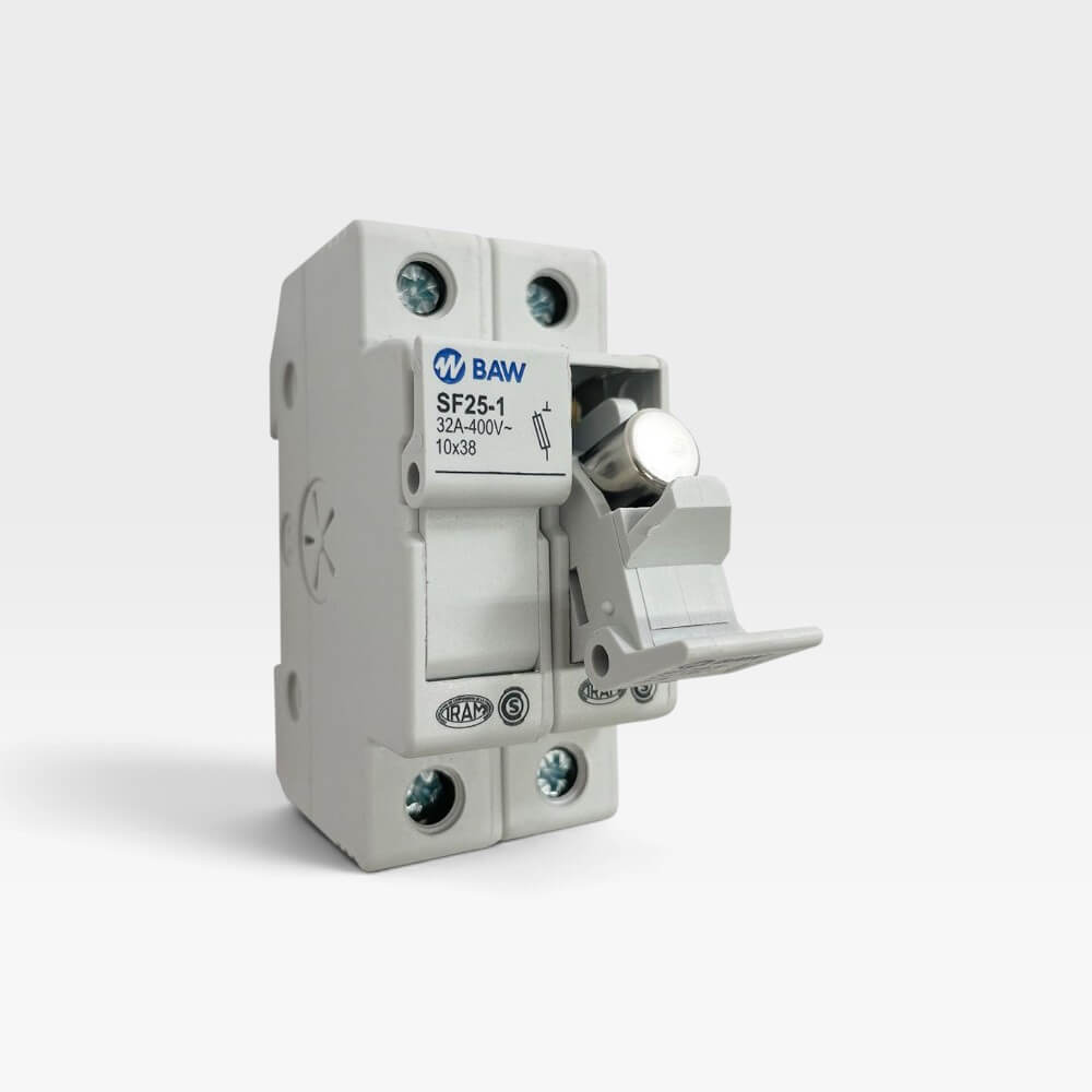 Seccionador Portafusible 1P 25A Baw