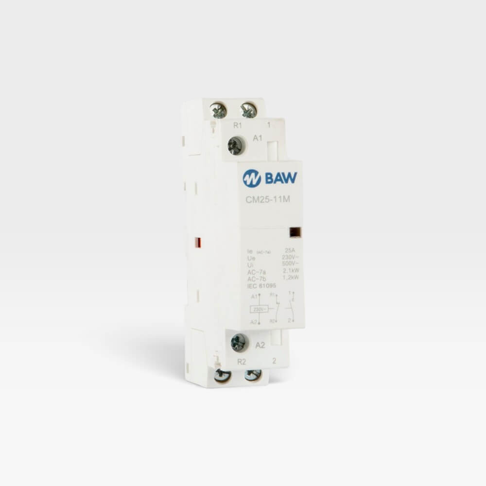 Contactor Bipolar.1.5kW 25A Baw