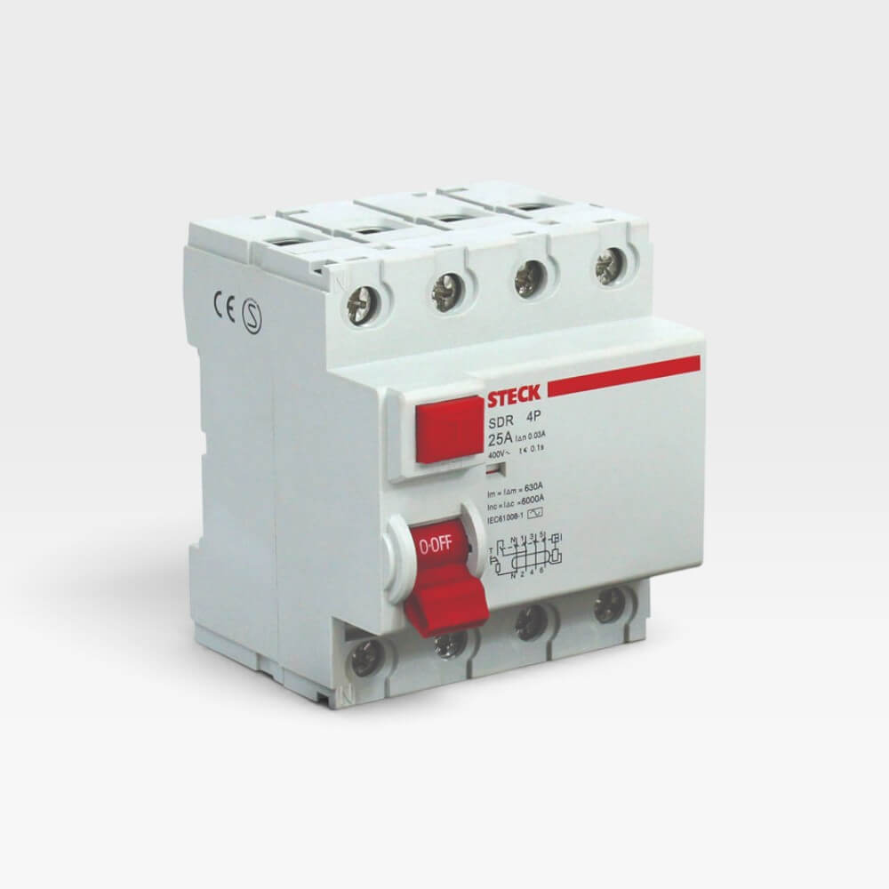 Interruptor Diferencial Tetrapolar Steck