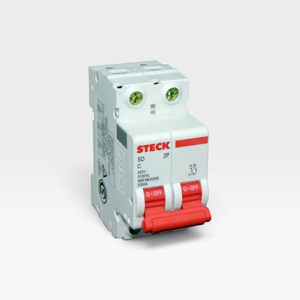 Interruptor Termomagnético Bipolar Steck